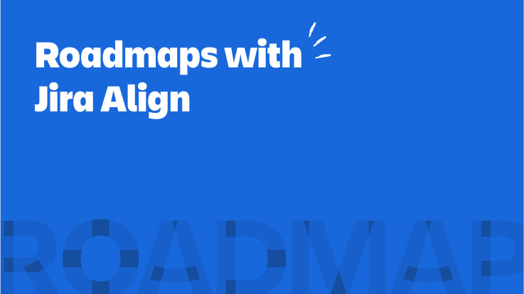 Schermata Roadmap con Jira Align