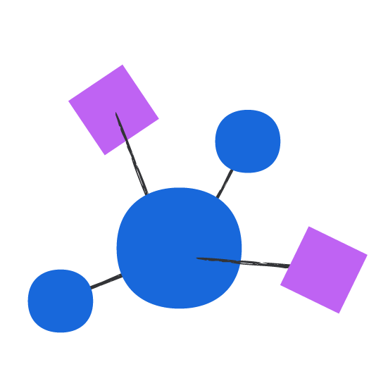 Illustration représentant des bulles de discussion