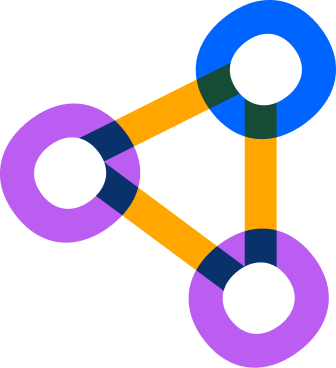 Illustration of circles connected with lines