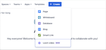 recording loom in Confluence