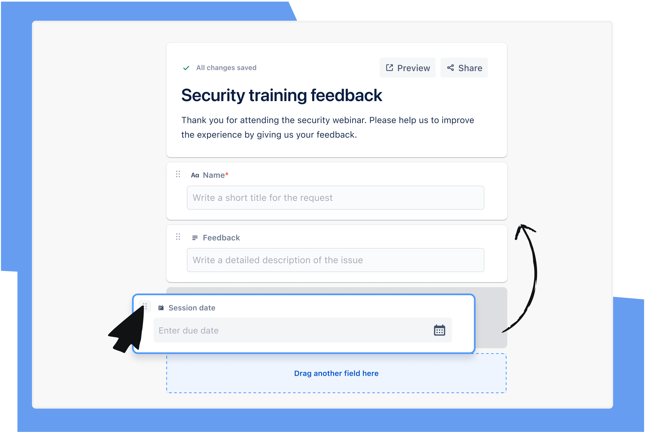 Overview Jira dashboard with a high-level view of project progress, task completion, and goal tracking.